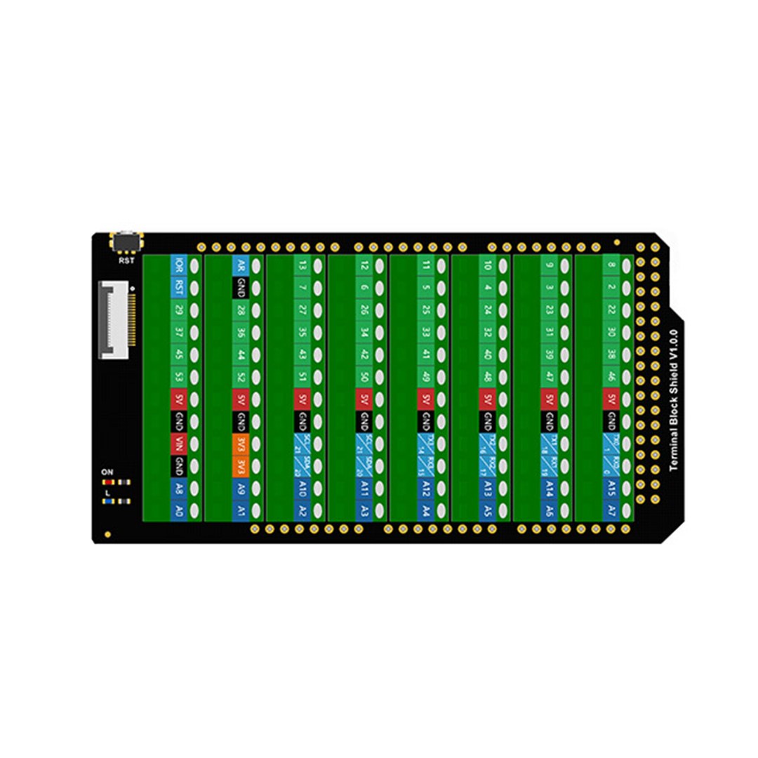 Terminal Block Shield for Arduino Mega By DFRobot